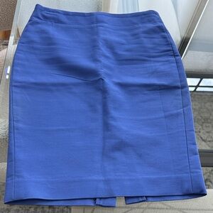 J. Crew Royal Blue Pencil Skirt